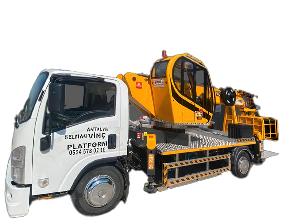 ANTALYA VİNÇ - SEPETLİ PLATFORM