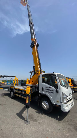 ANTALYA VİNÇ - SEPETLİ PLATFORM